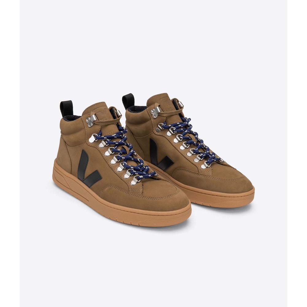 Brown Women's Veja RORAIMA NUBUCK High Tops | AU 365SGL